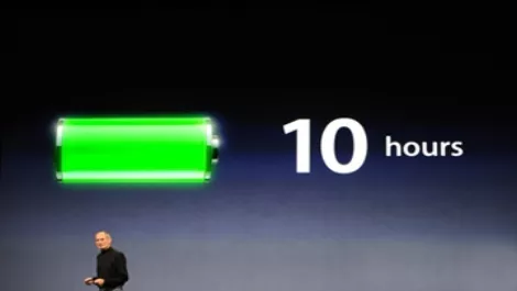 iPad battery exceeds expectations