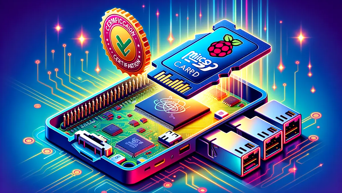 Flexxon's FxAdv II microSD cards secure Raspberry Pi certification