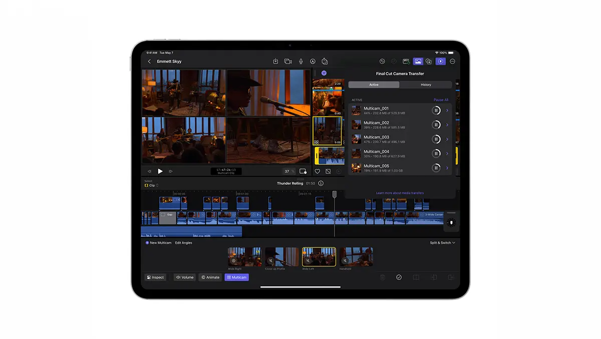 Apple rolls out Final Cut Pro for iPad 2 with AI enhancements