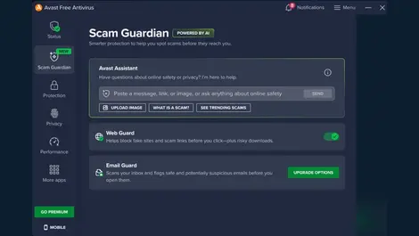 Avast  scam guardian