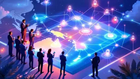 Pacific island leaders digital map network collaboration infrastructure