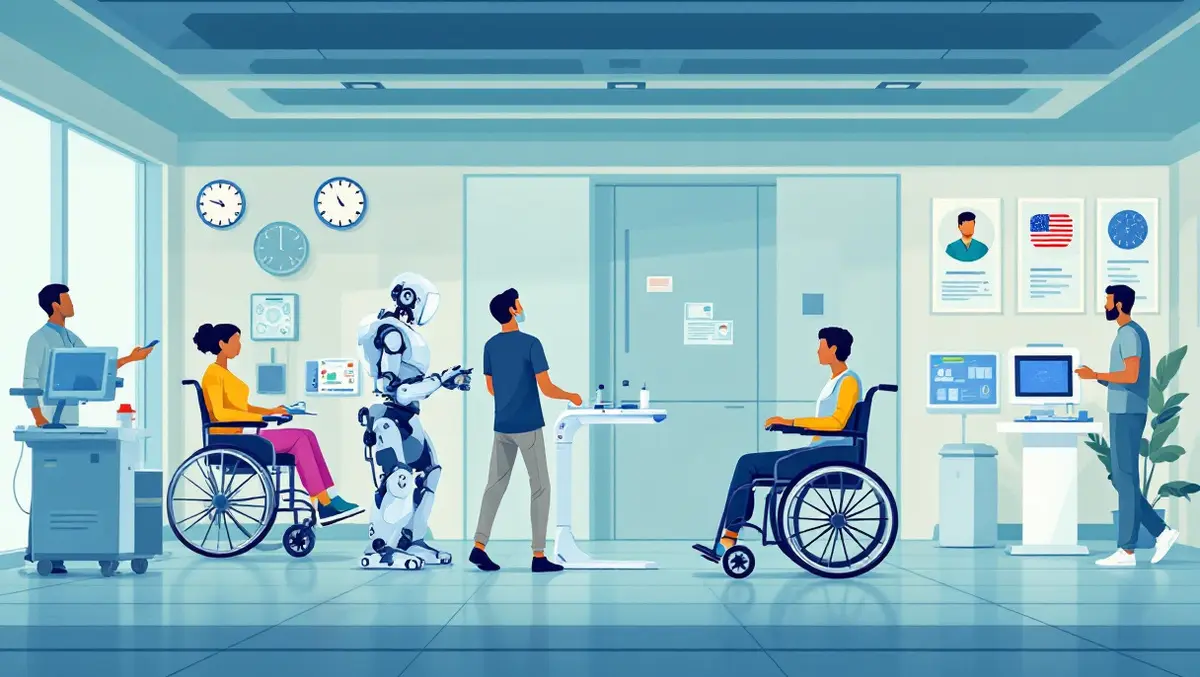 Collaborative robots humans healthcare mobility wheelchairs diagnostic tech india us