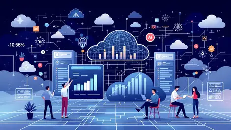 Australian financial professionals cloud servers digital data ai technology modernisation