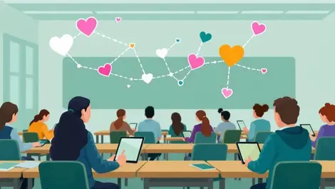 New zealand school classroom students using tablets digital wellbeing mental health support