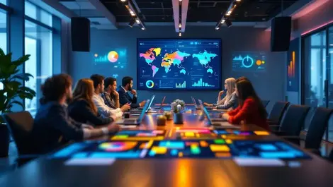 Emea it team cyber risk ai readiness meeting room collab