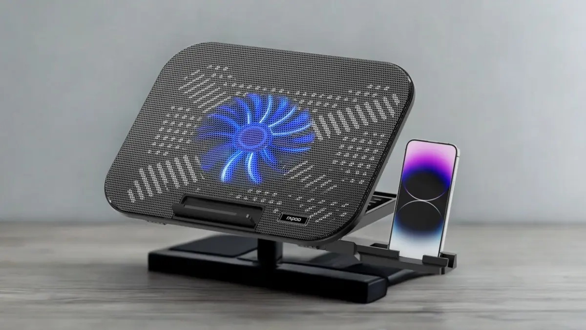 Rapoo launches CF Series laptop cooling pads in India