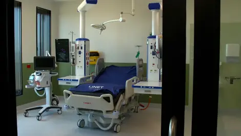 Brand new Waitākere Hospital intensive care unit sitting empty